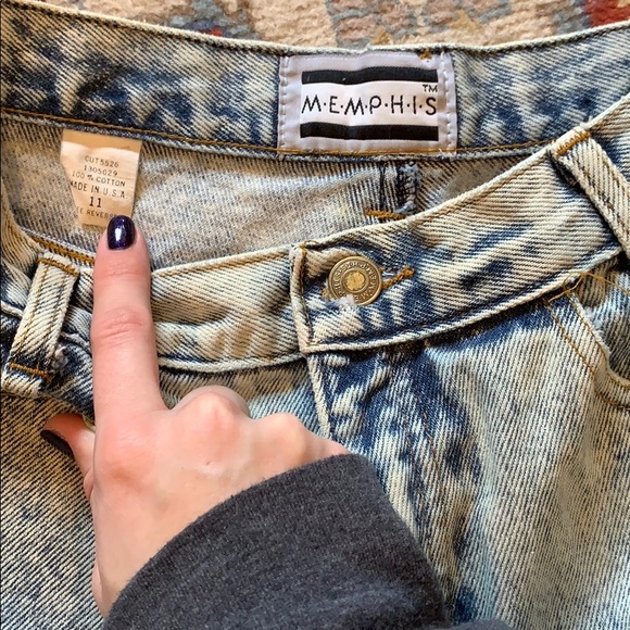 Vintage Memphis trademark jeans size 11 - Picture 3 of 4